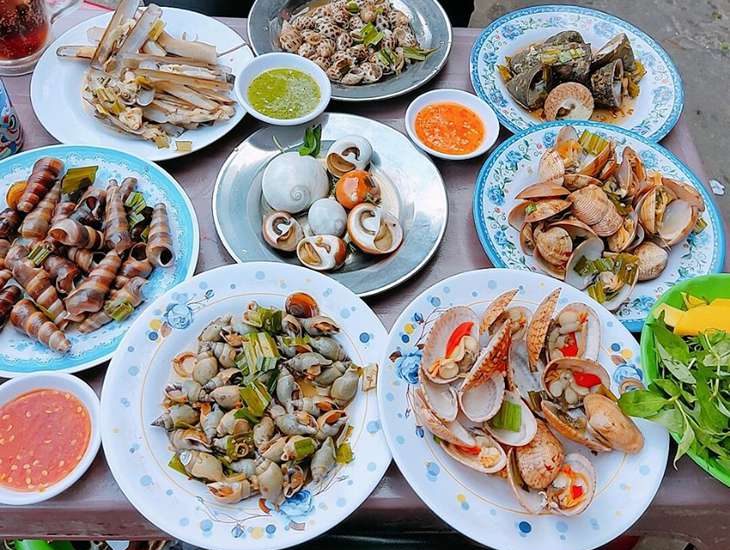Quán ốc ngon Quận 8 Sài Gòn