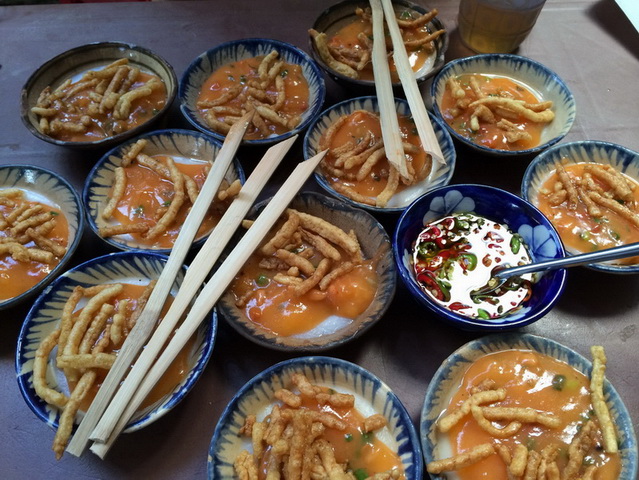 Bánh bèo dao tre