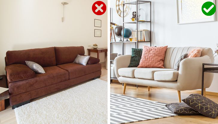 sofa chân cao