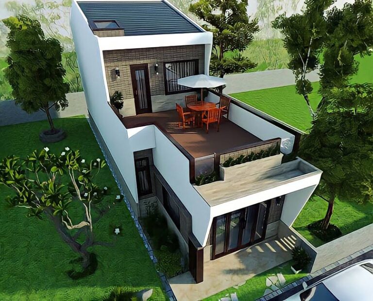 Tầng tum là gì? Là tầng trên cùng của ngôi nhà, được sử dụng với nhiều công năng khác nhau như phòng thờ, phòng làm việc, phòng ngủ nhỏ...