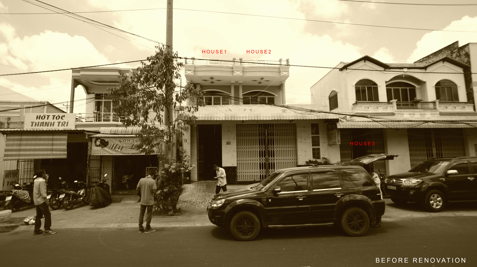 Nhà phố Sóc Trăng trước khi cải tạo Nhà phố Sóc Trăng trước khi cải tạo