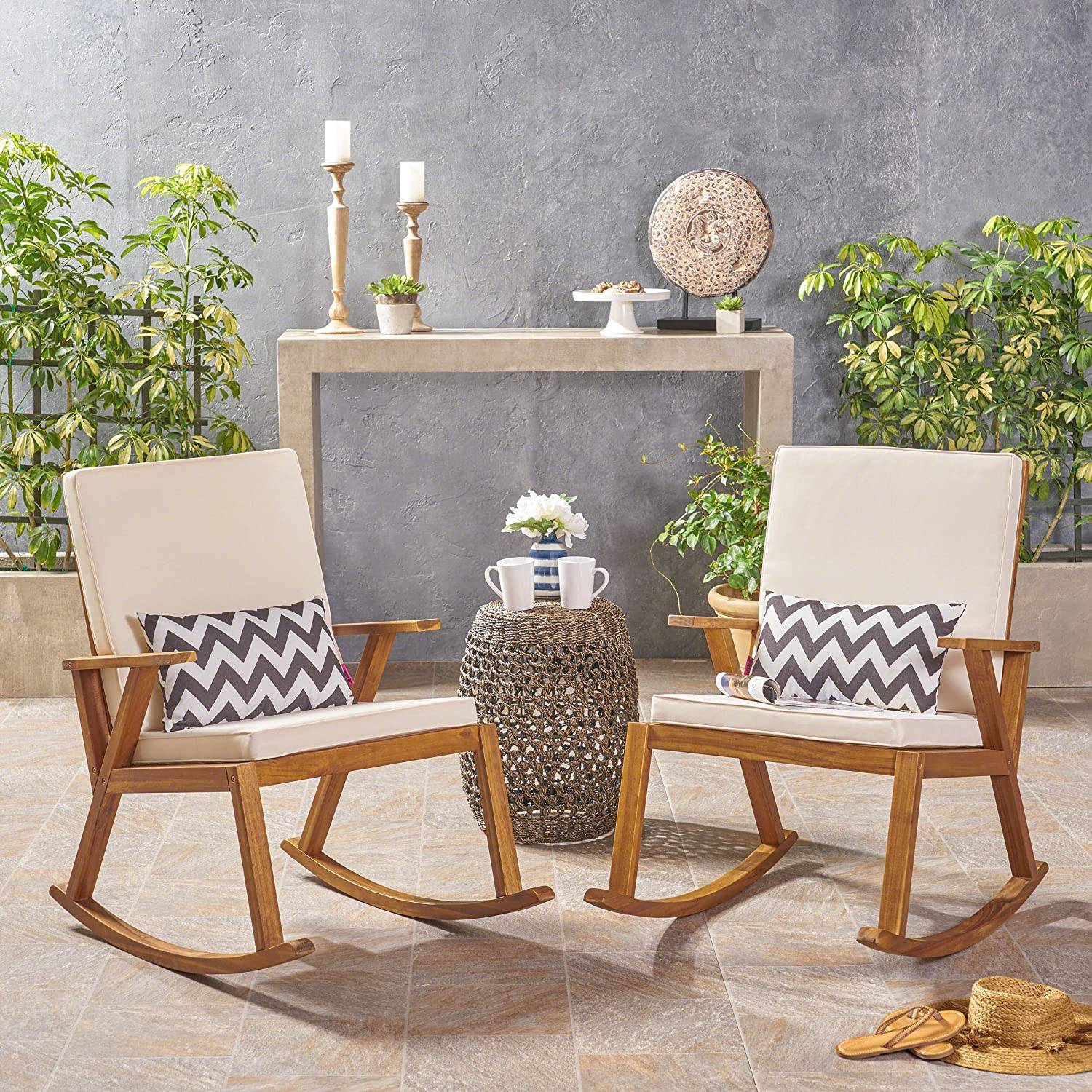 Ghế ngồi ngo&agrave;i trời phong c&aacute;ch Mid-century