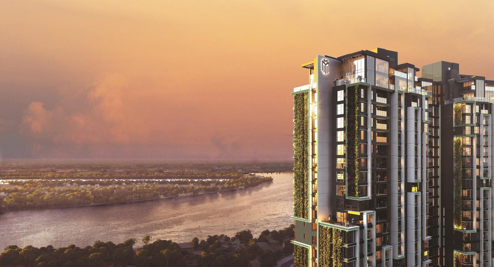 Phối cảnh dự &aacute;n LUMI&Egrave;RE riverside