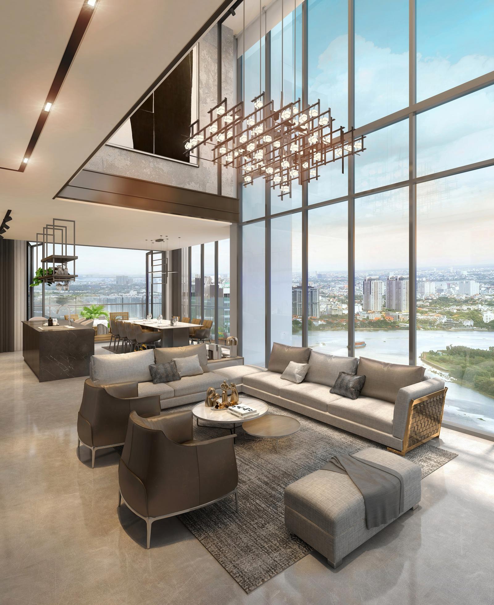 Nội thất căn hộ LUMI&Egrave;RE riverside