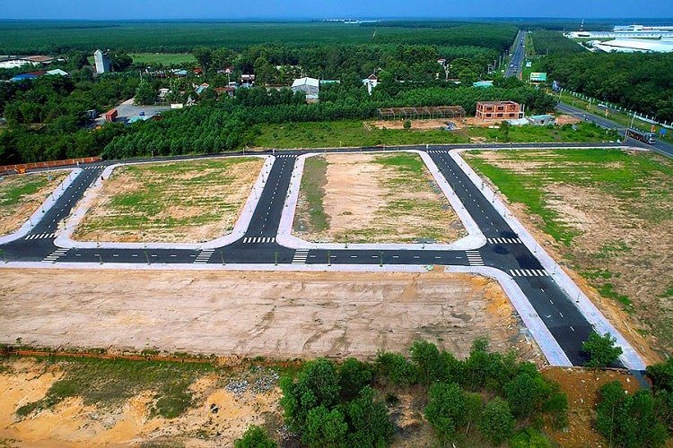 hình ảnh đất nền thị trường vùng ven