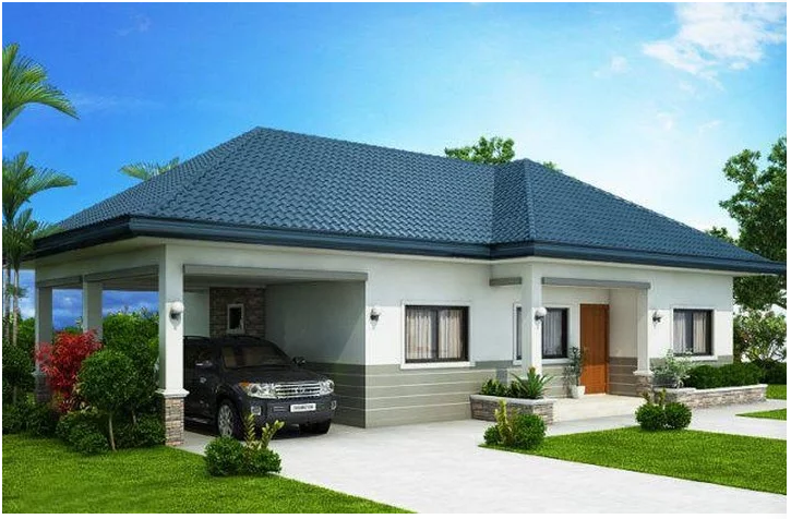 Phối cảnh 3D mẫu nhà vườn hiện đại