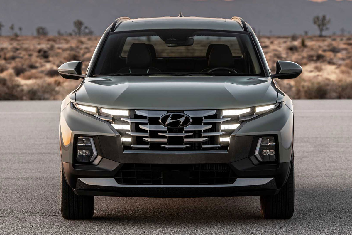 Ảnh Đầu xe Hyundai Santa Cruz 2022