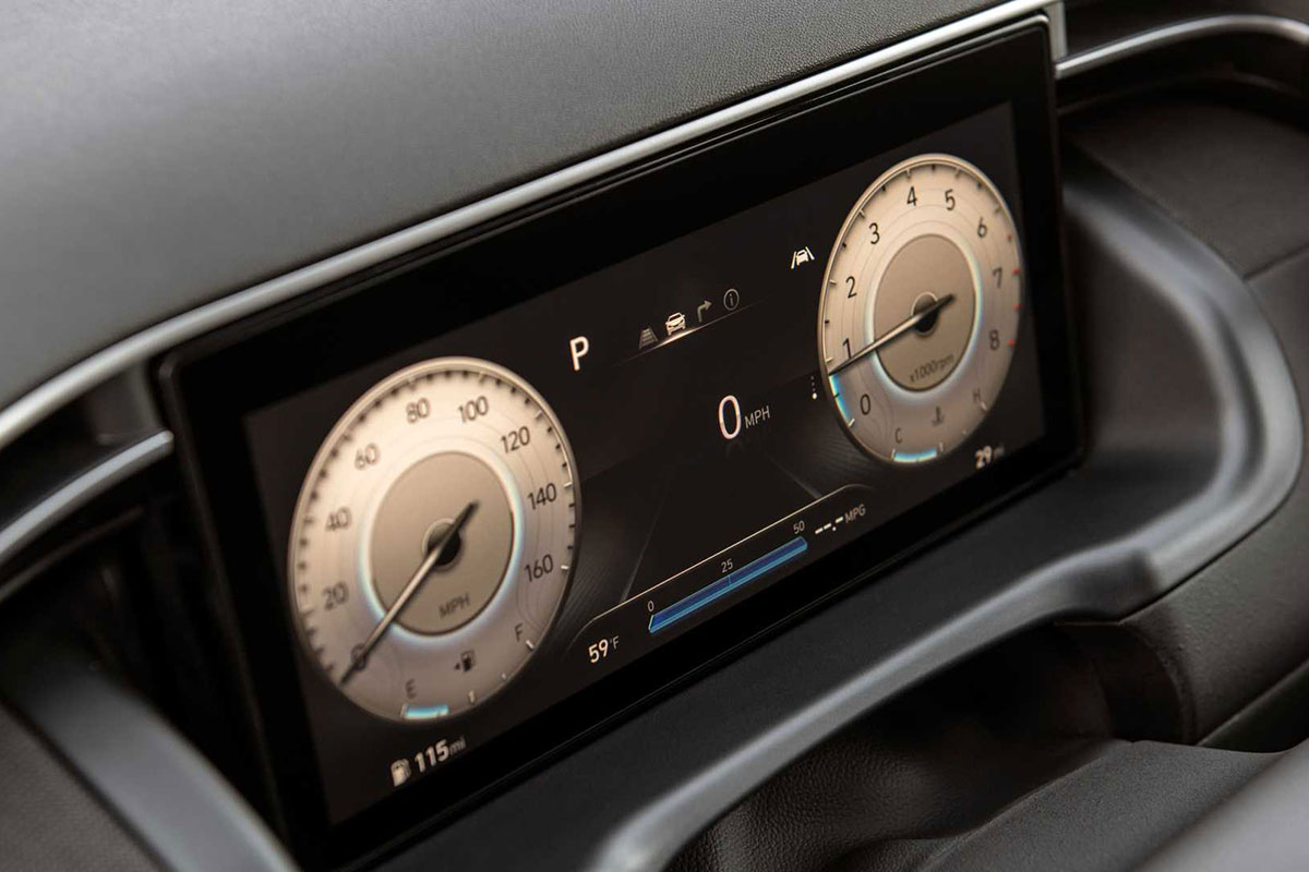 Ảnh Đồng hồ xe Hyundai Santa Cruz 2022