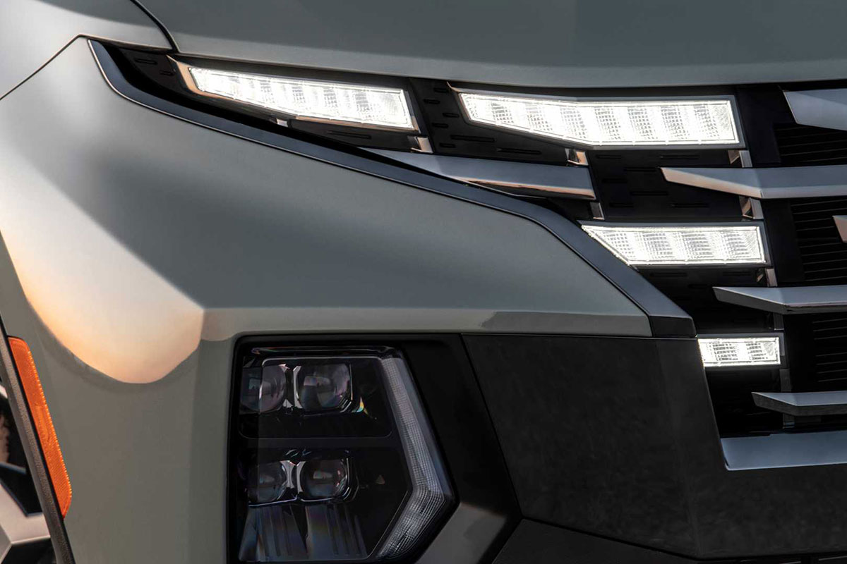 Ảnh Đèn pha xe Hyundai Santa Cruz 2022