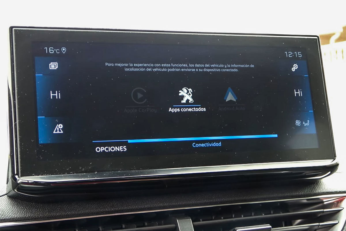 Ảnh M&agrave;n h&igrave;nh xe Peugeot 5008​​ 2021