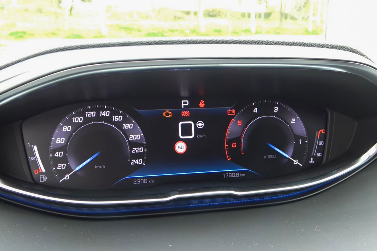 Ảnh Đồng hồ xe Peugeot 5008​​ 2021