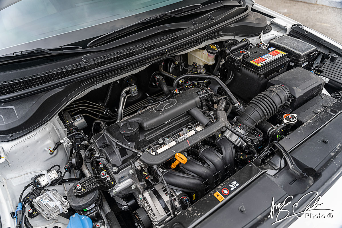 Động cơ của Hyundai Accent 2021.