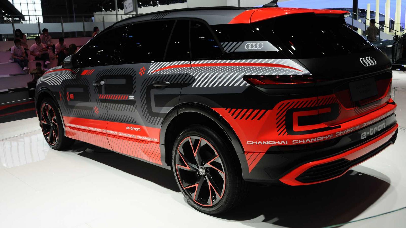 SUV Audi chạy điện mới được cho l&agrave; c&oacute; tầm vận h&agrave;nh kh&ocirc;ng thua c&aacute;c đối thủ kh&aacute;c.