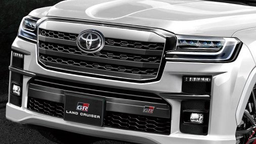 Toyota Land Cruiser GR Sport đầy bí ẩn.