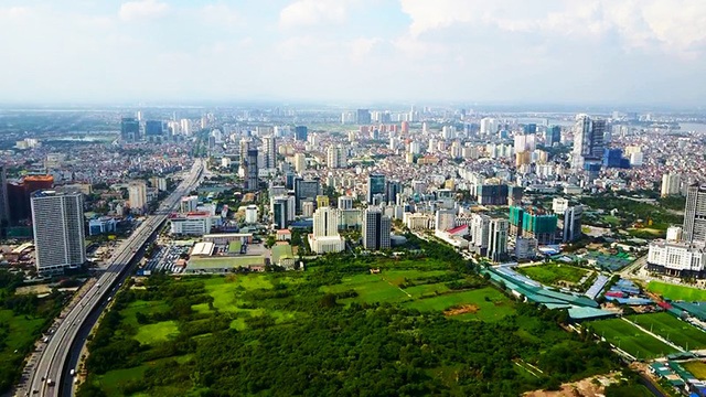hình ảnh một góc TP. Hà Nội