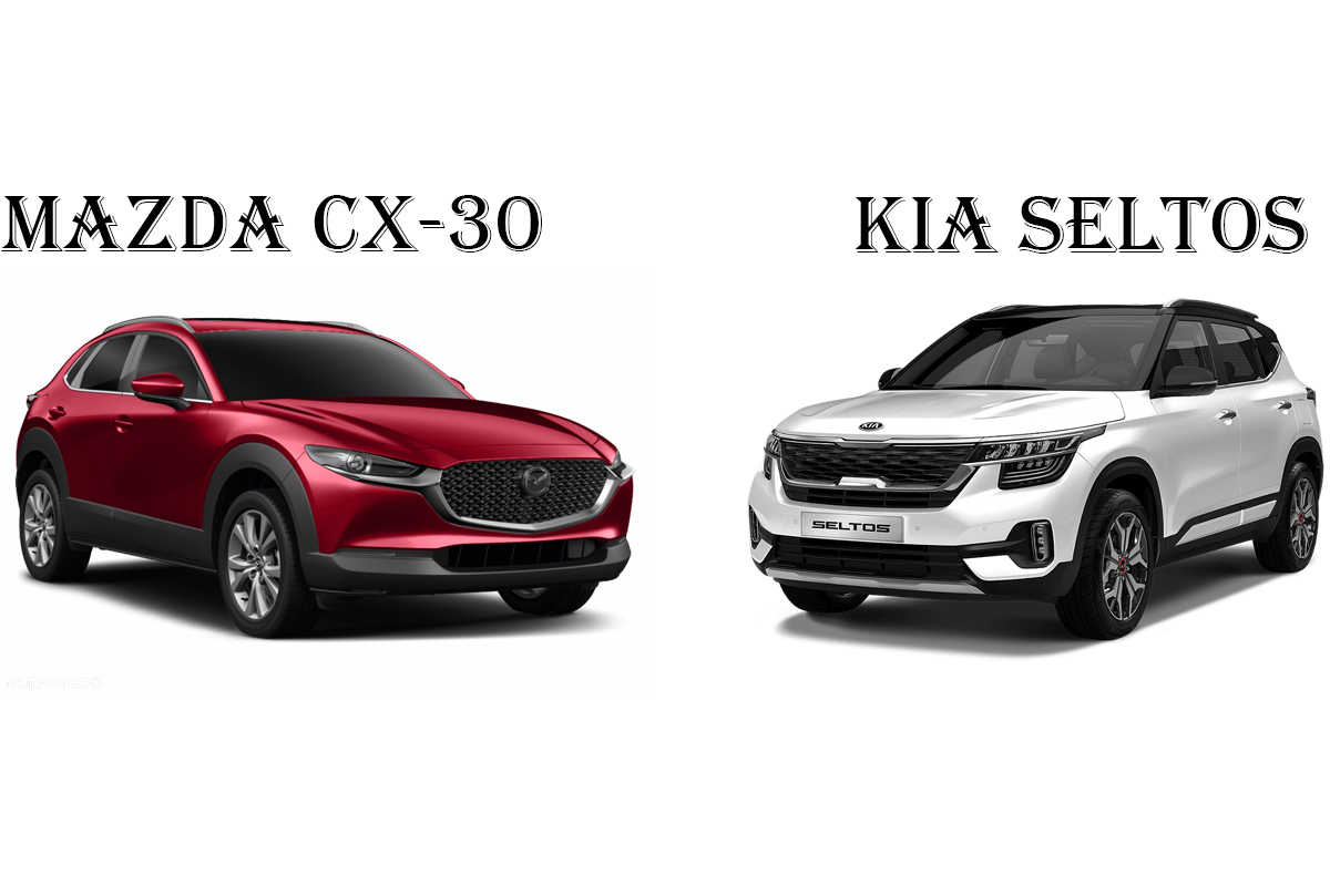 So sánh xe Mazda CX-30 2021 và Kia Seltos 2021: A1