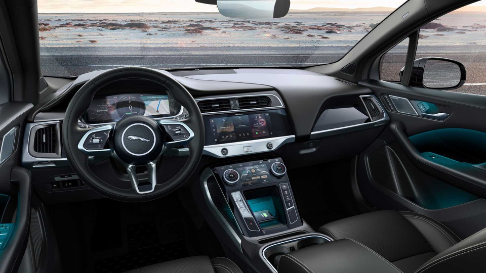 SUV Jaguar I-PACE l&agrave; sự kết hợp ho&agrave;n hảo giữa c&ocirc;ng nghệ hiện đại v&agrave; thiết kế sang trọng.