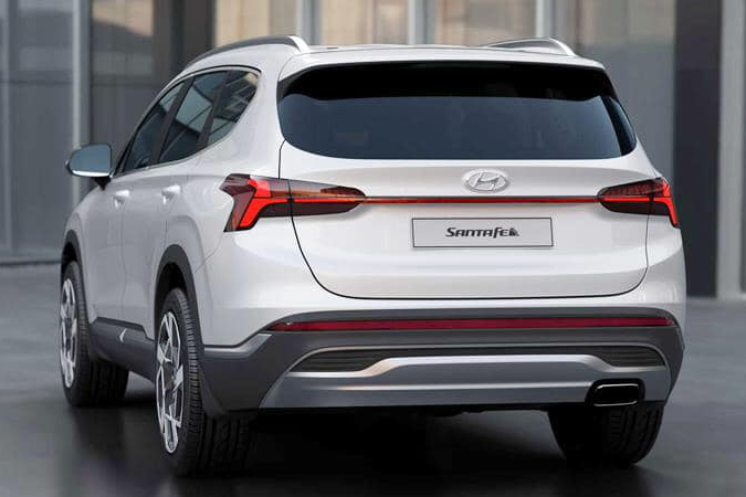 Đại l&yacute; trong nước bắt đầu nhận cọc Hyundai Santa Fe 2022 - Ảnh 1.