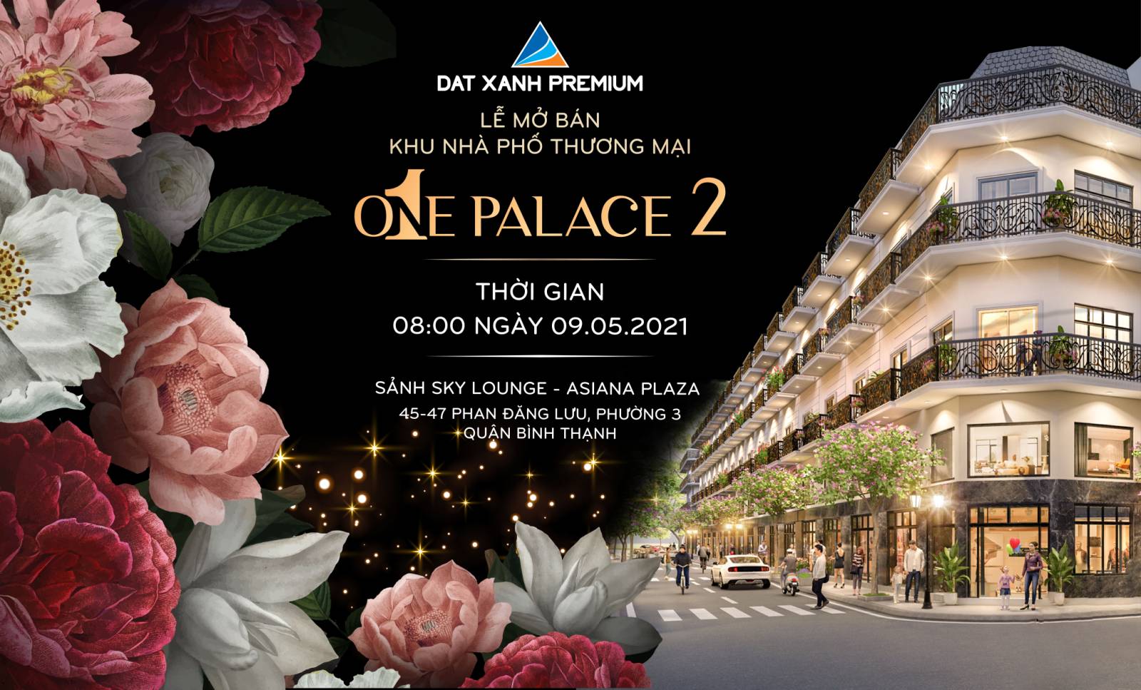Thông tin Lễ mở bán Khu Nhà phố thương mại One Palace 2 trung tâm quận 12.