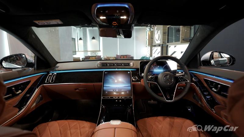 Nội thất Mercedes-Benz S-Class 2021 hiện đại, sang trọng v&agrave; hoa mỹ.