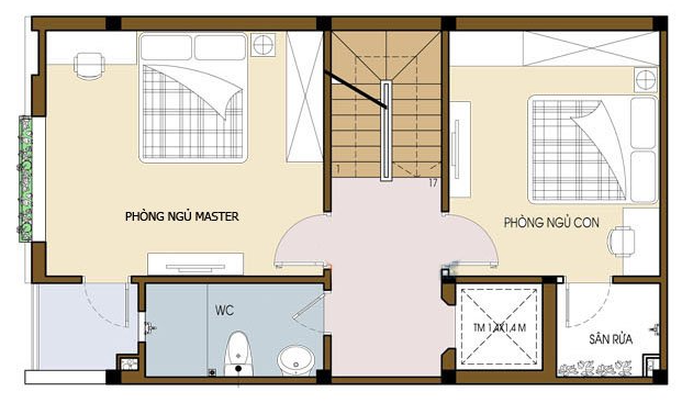 Mặt bằng tầng 3