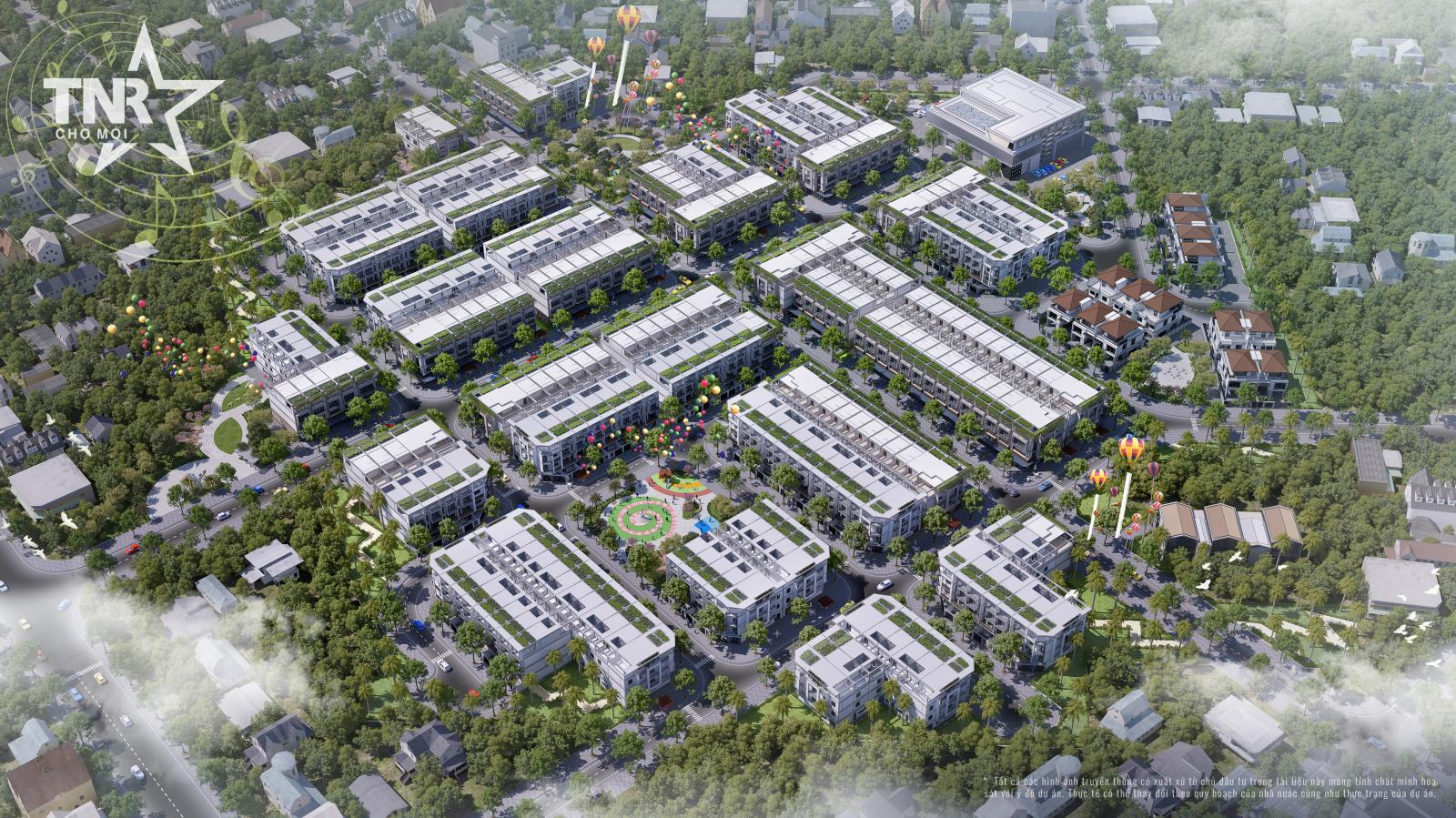 nhiều d&atilde;y nh&agrave; cao tầng nh&igrave;n từ tr&ecirc;n cao