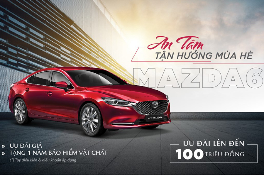 Mazda6 ưu đ&atilde;i đến 100 triệu đồng 1
