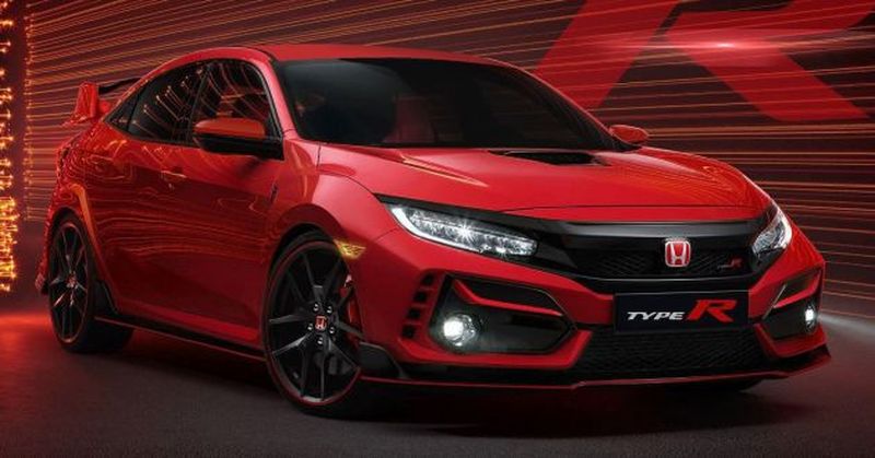 Bản xe đua Honda Civic Type R 2021 thiết kế hấp dẫn.