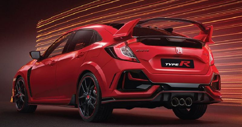 Honda Civic Type R 2021 cập nhật mới to&aacute;t l&ecirc;n vẻ thể thao, hấp dẫn kh&oacute; cưỡng.