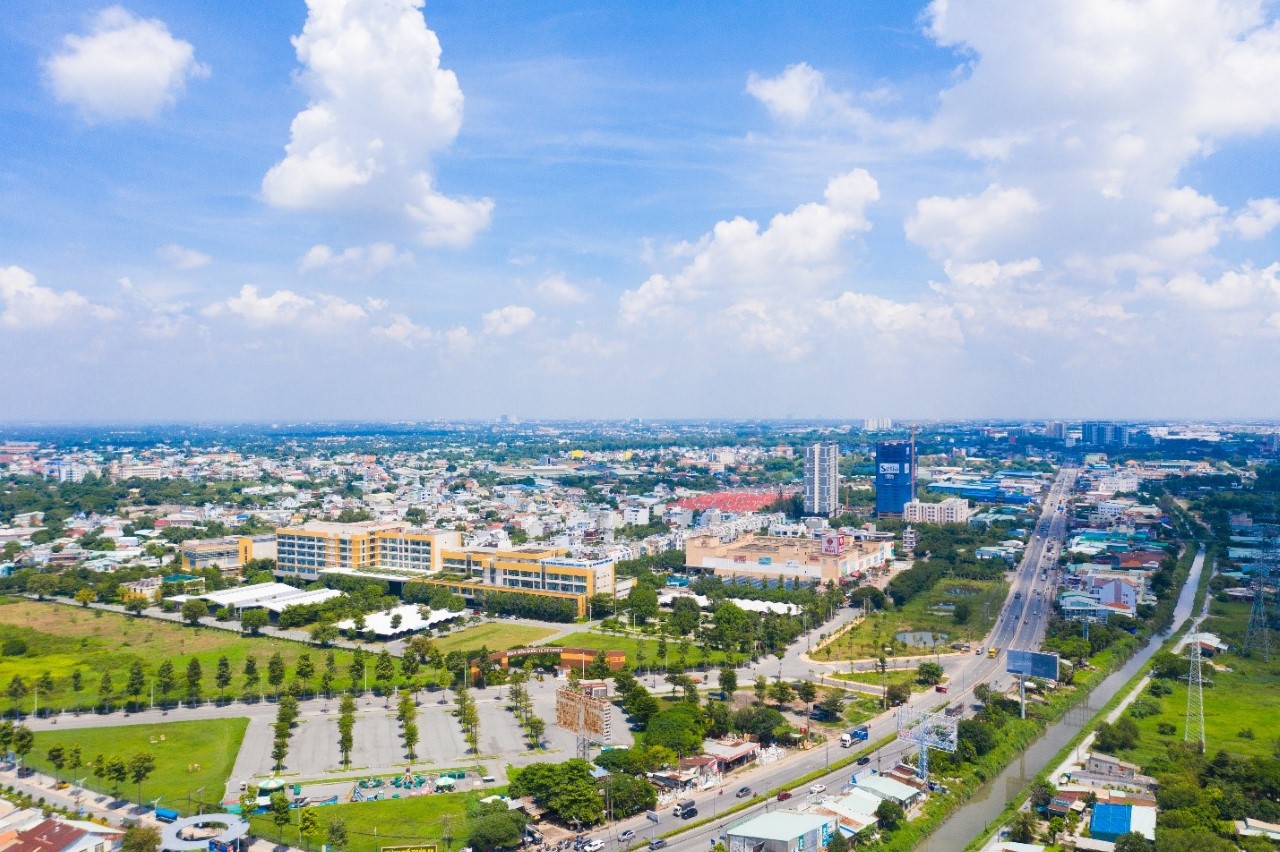 Một g&oacute;c th&agrave;nh phố B&igrave;nh Dương