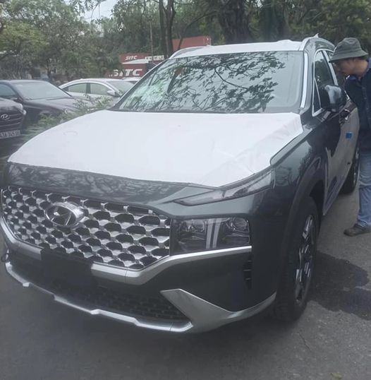 Lộ ảnh "trần trụi" nội, ngoại thất Hyundai Santa Fe 2021 sắp b&aacute;n ở Việt Nam, gi&aacute; dự kiến cao a1