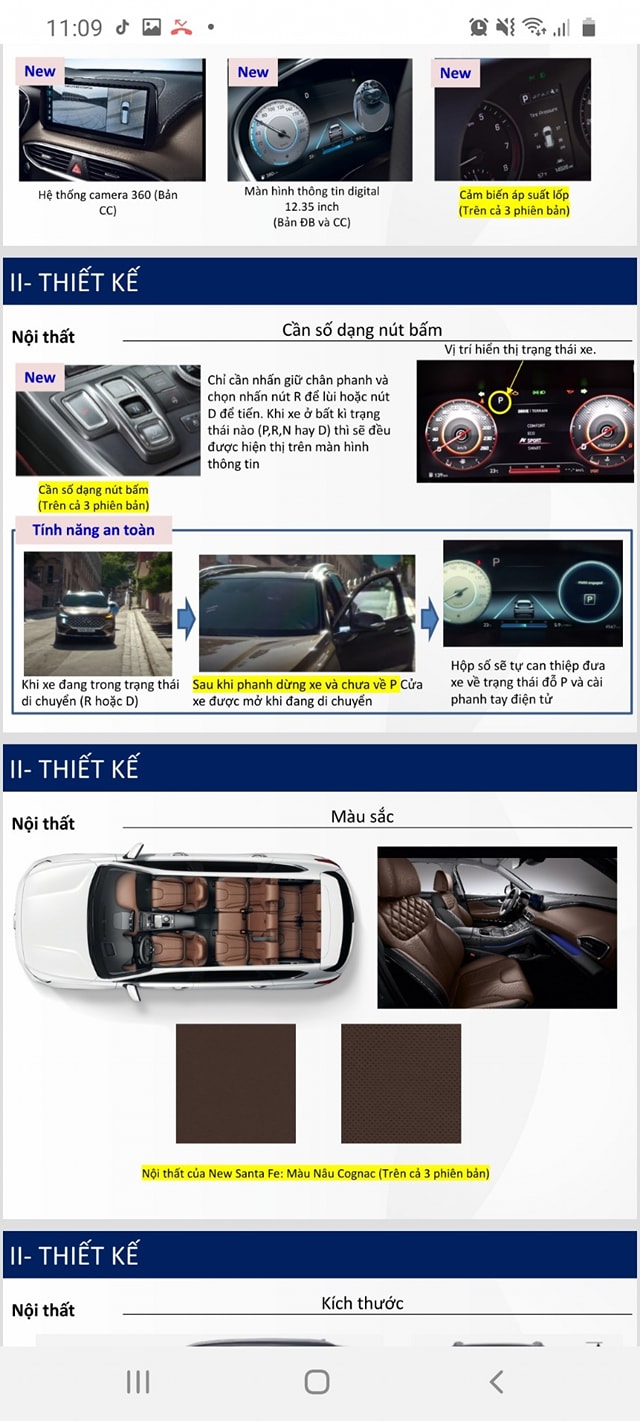 Lộ full th&ocirc;ng số Hyundai Santa Fe 2021 trước ng&agrave;y ra mắt, đầy ắp c&ocirc;ng nghệ như Sorento a11