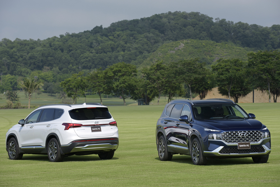 Soi những điểm nhấn đặc biệt tr&ecirc;n Hyundai Santa Fe 2021 1