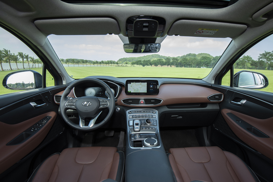 Soi những điểm nhấn đặc biệt tr&ecirc;n Hyundai Santa Fe 2021 7
