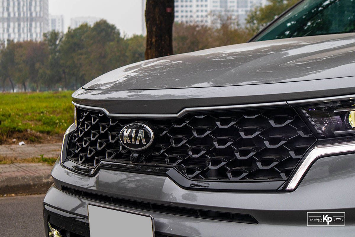 Ảnh Lưới tản nhiệt Kia Sorento 2021 