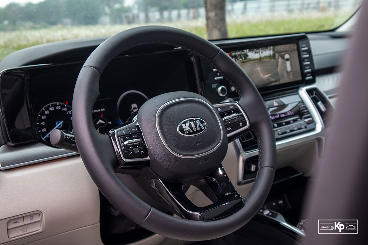 Ảnh V&ocirc;-lăng xe Kia Sorento 2021 