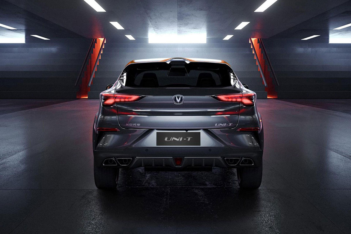 Ảnh Đu&ocirc;i xe Changan Uni-T 2021