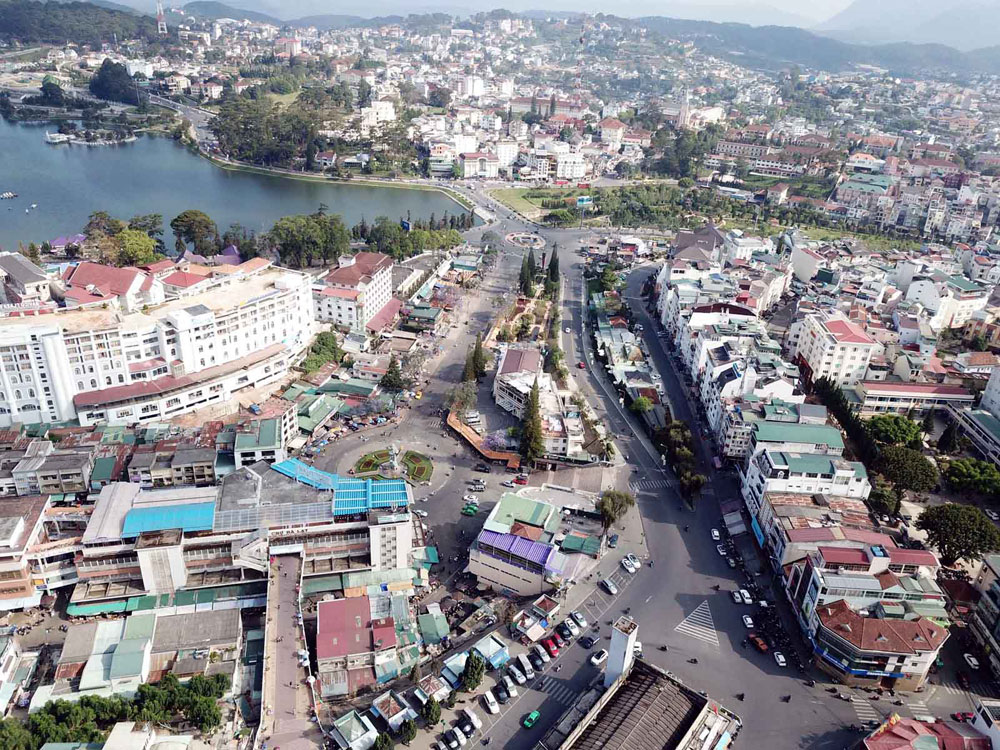Một g&oacute;c TP. Đ&agrave; Lạt, tỉnh L&acirc;m Đồng