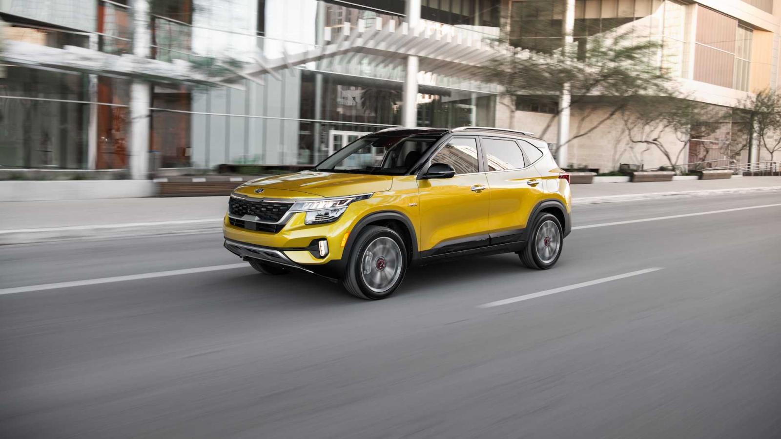 Kia Seltos 2022 mới với nhiều thay đổi hấp dẫn.