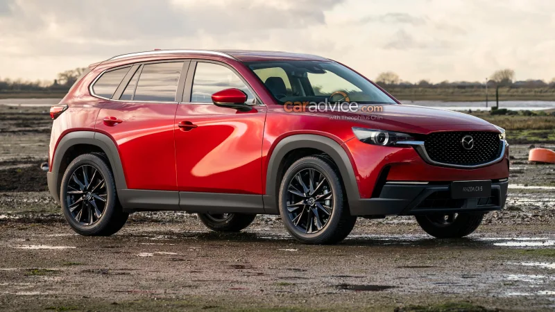 Mazda CX-5 2022 lộ diện qua ảnh dựng chân thật "chuẩn HD".