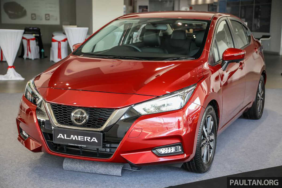 H&igrave;nh ảnh thực tế của Nissan Almera 2021.