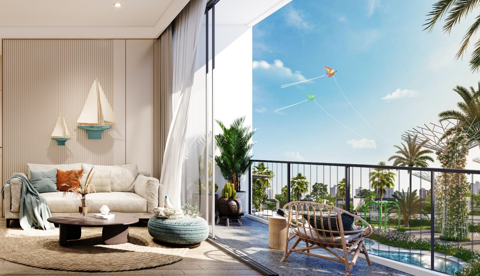 ban c&ocirc;ng căn hộ