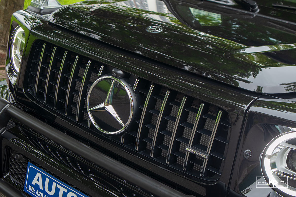 Đánh giá xe Mercedes-AMG G63 2021: Lưới tản nhiệt ảnh Lưới tản nhiệt xe Mercedes-AMG G63 2021