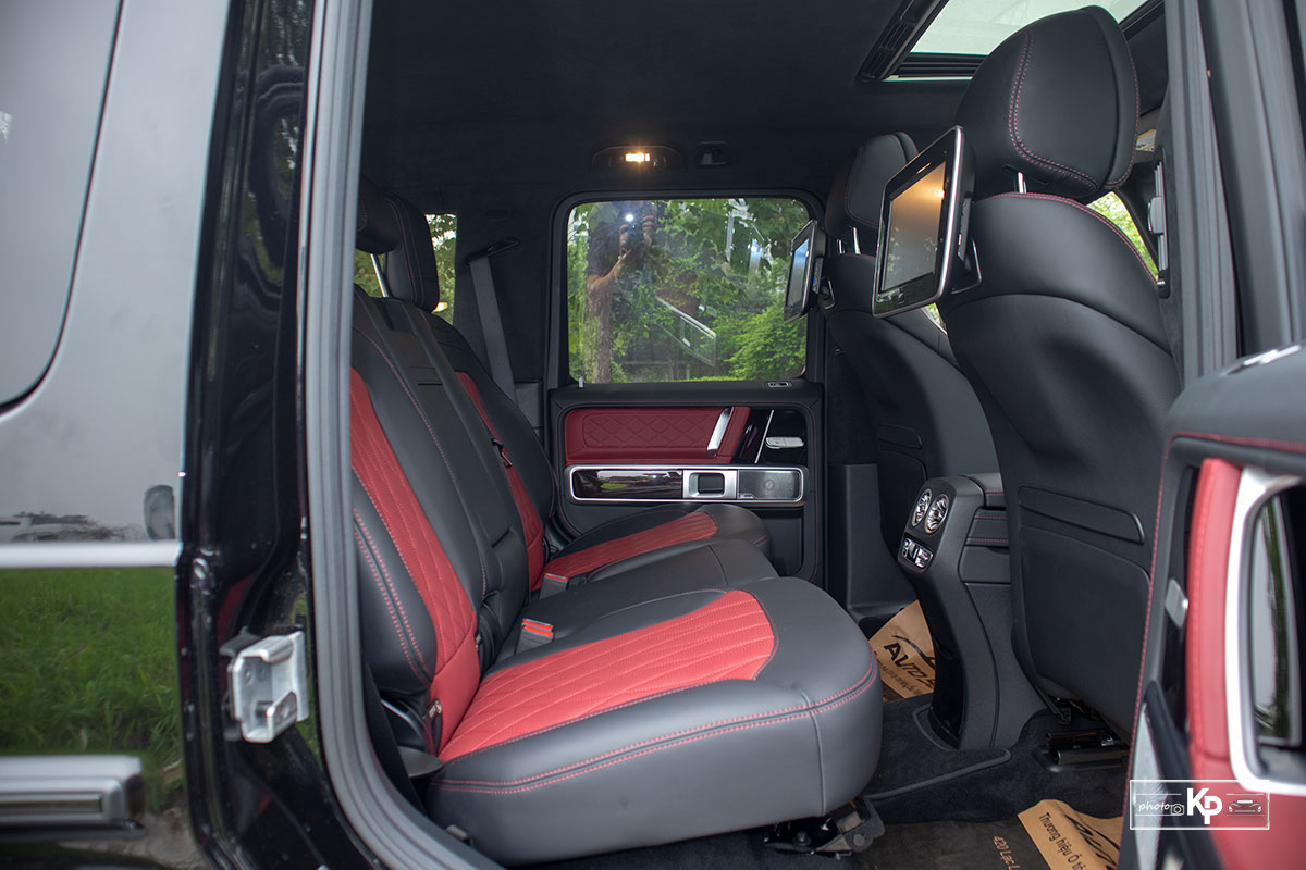 Đánh giá xe Mercedes-AMG G63 2021: Ghế sau ảnh Ghế sau xe Mercedes-AMG G63 2021
