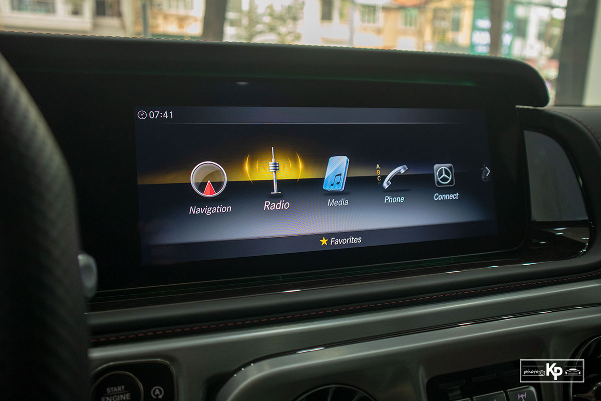 ảnh Màn hình xe Mercedes-AMG G63 2021