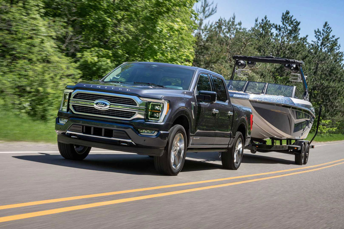Ảnh Vận h&agrave;nh xe Ford F-150 2021