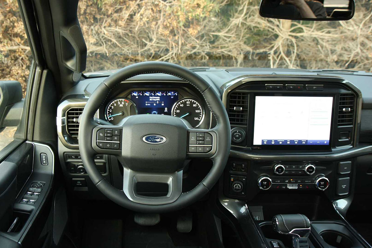 Ảnh V&ocirc;-lăng xe Ford F-150 2021 