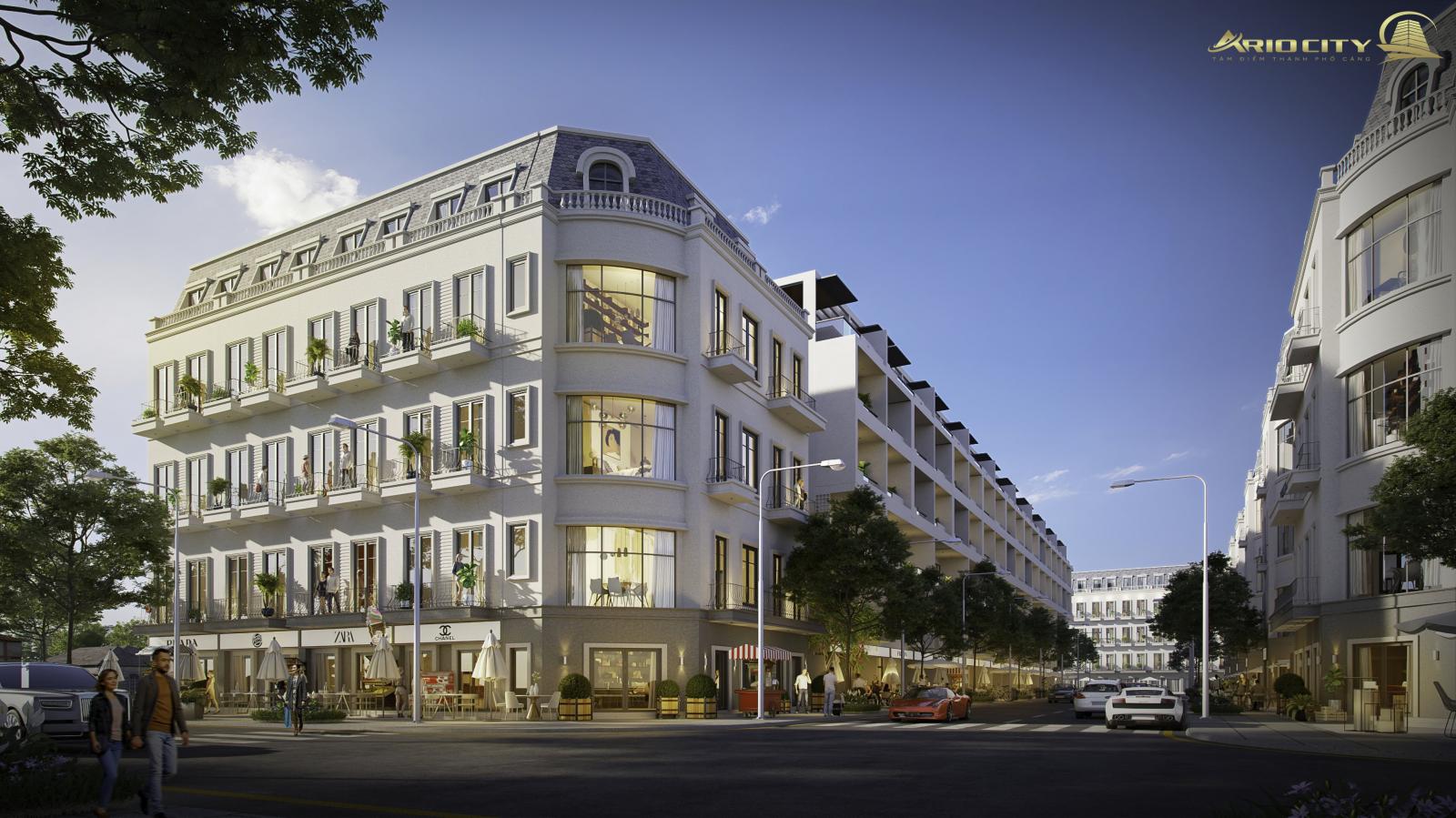 Phối cảnh Ario City Ph&uacute; Mỹ