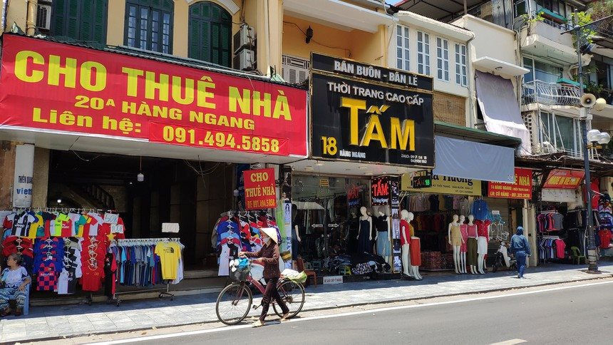 h&igrave;nh ảnh mặt bằng b&aacute;n lẻ H&agrave; Nội