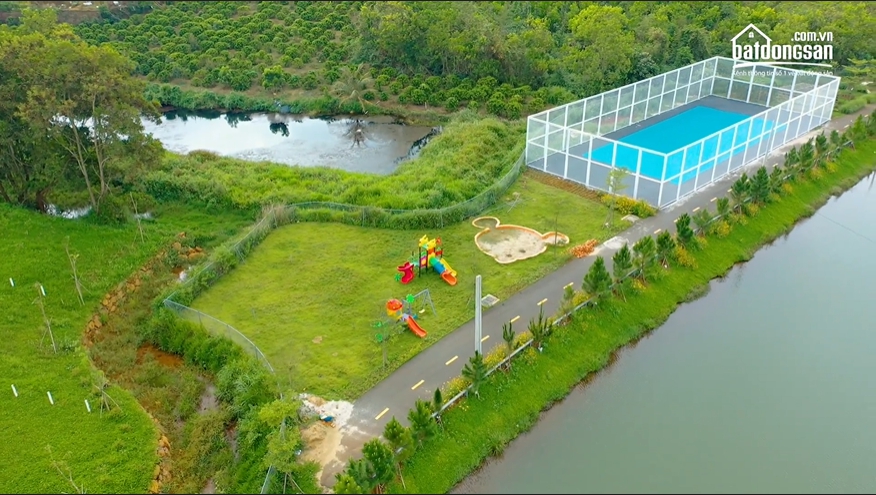 Khu tiện ích đang được xây dựng ở dự án Forest Hills Bảo Lộc